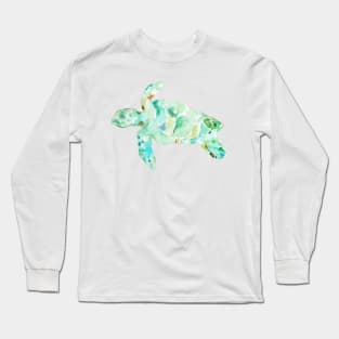 Sea Turtle by Jess Buhman Long Sleeve T-Shirt